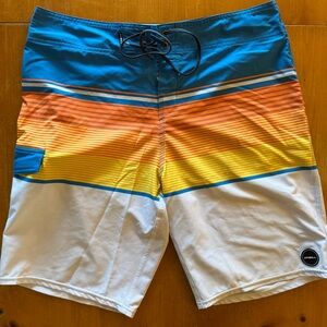 O'Neill Boys Lennox Stretch Boardshort Size 34